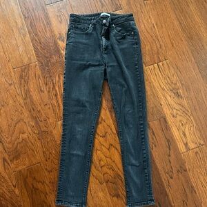 Loft Black Curvy Skinny Jeans 4